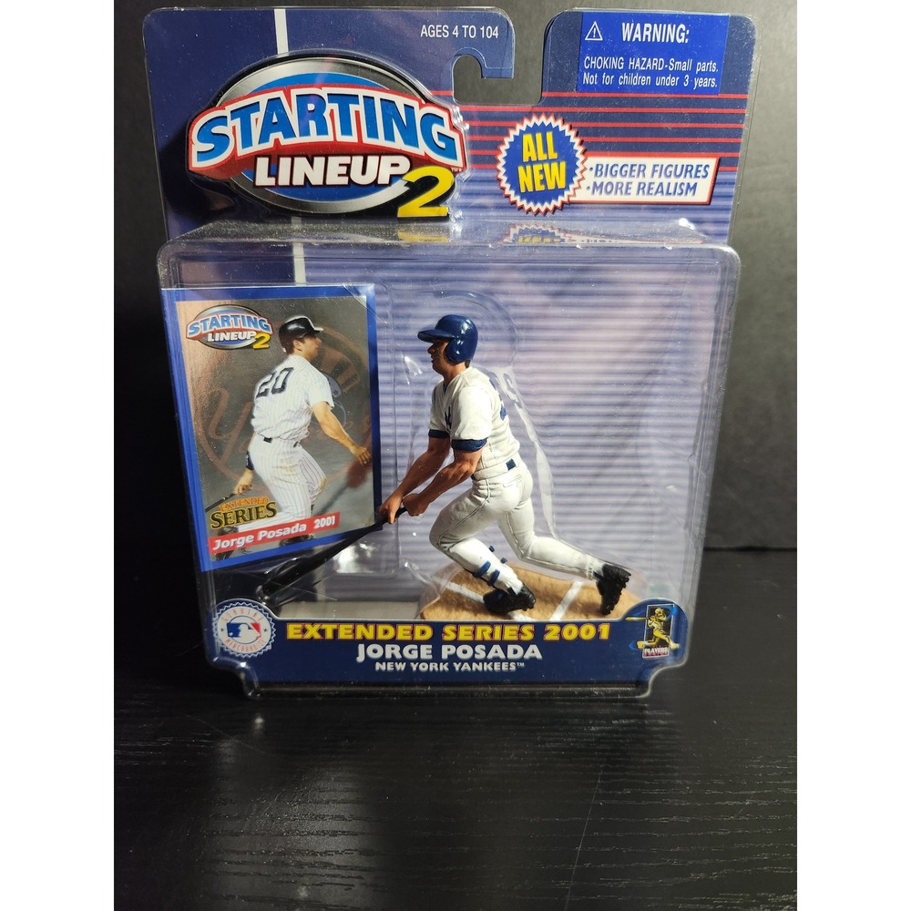 Starting Lineup 2 Extended Series 2001 Jorge Posada New‎ York Yankees Figure
